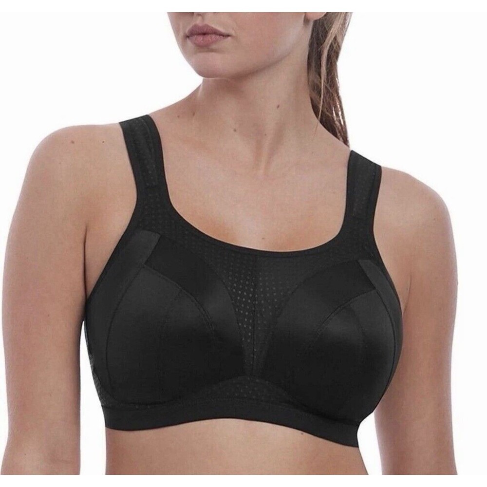 FREYA AC 4014NSE Black Dynamic Non Wired Soft Cup Bra Size 38G